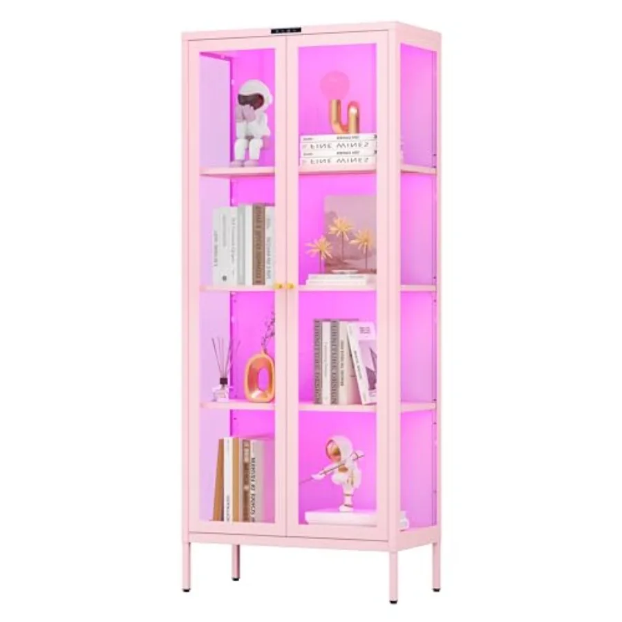 Lighting & Home Decor Studio Photos - 66 Glass Display Cabinet with 8-Color