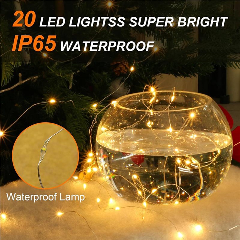 Decor Lighting Cork - DT39 20PCS Wine Bottle Cork Lights,