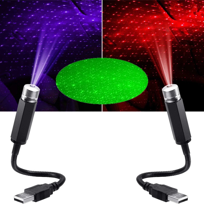 Star Projector Night - Car Romantic LED Starry Sky Night