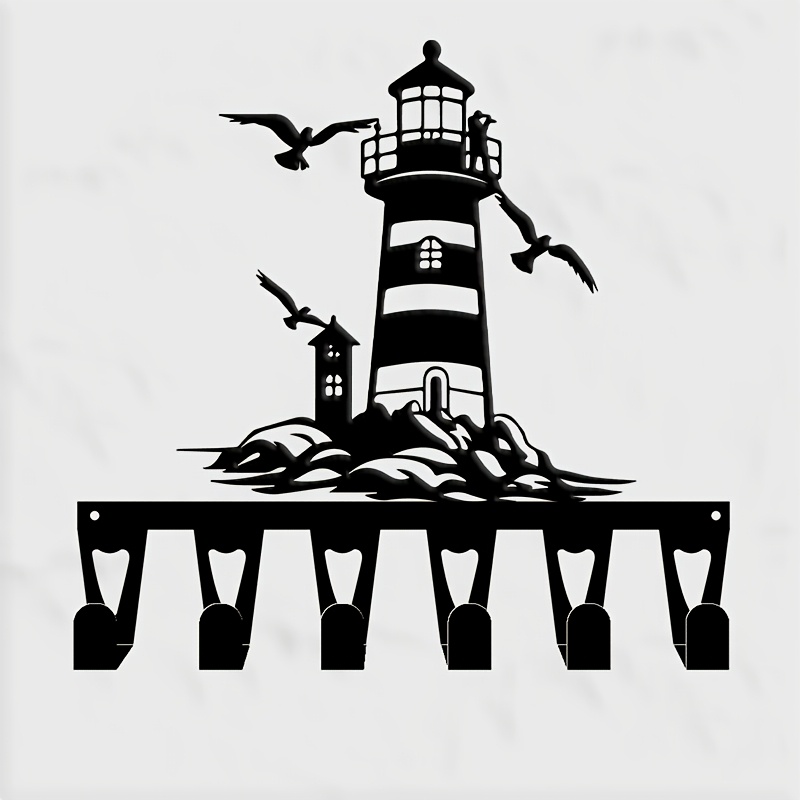 Lighting Metal Wall Decor - CIFBUY Wrought Iron Wall Decor Coastal