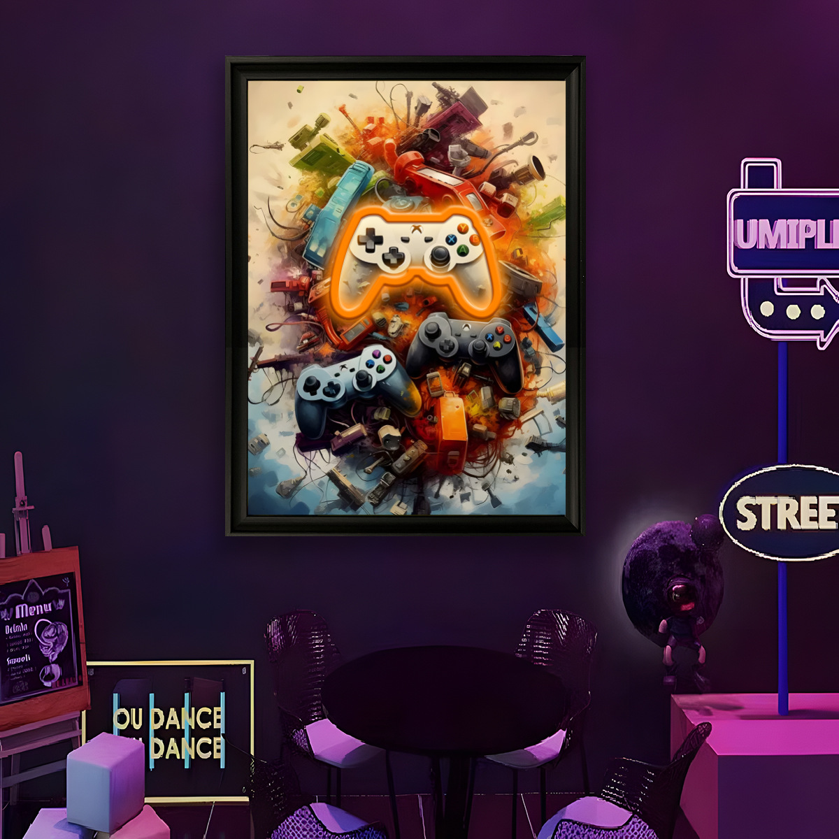 USB Powered LED Neon Light Fun - đánh giá và giá Wall Decor Lighting