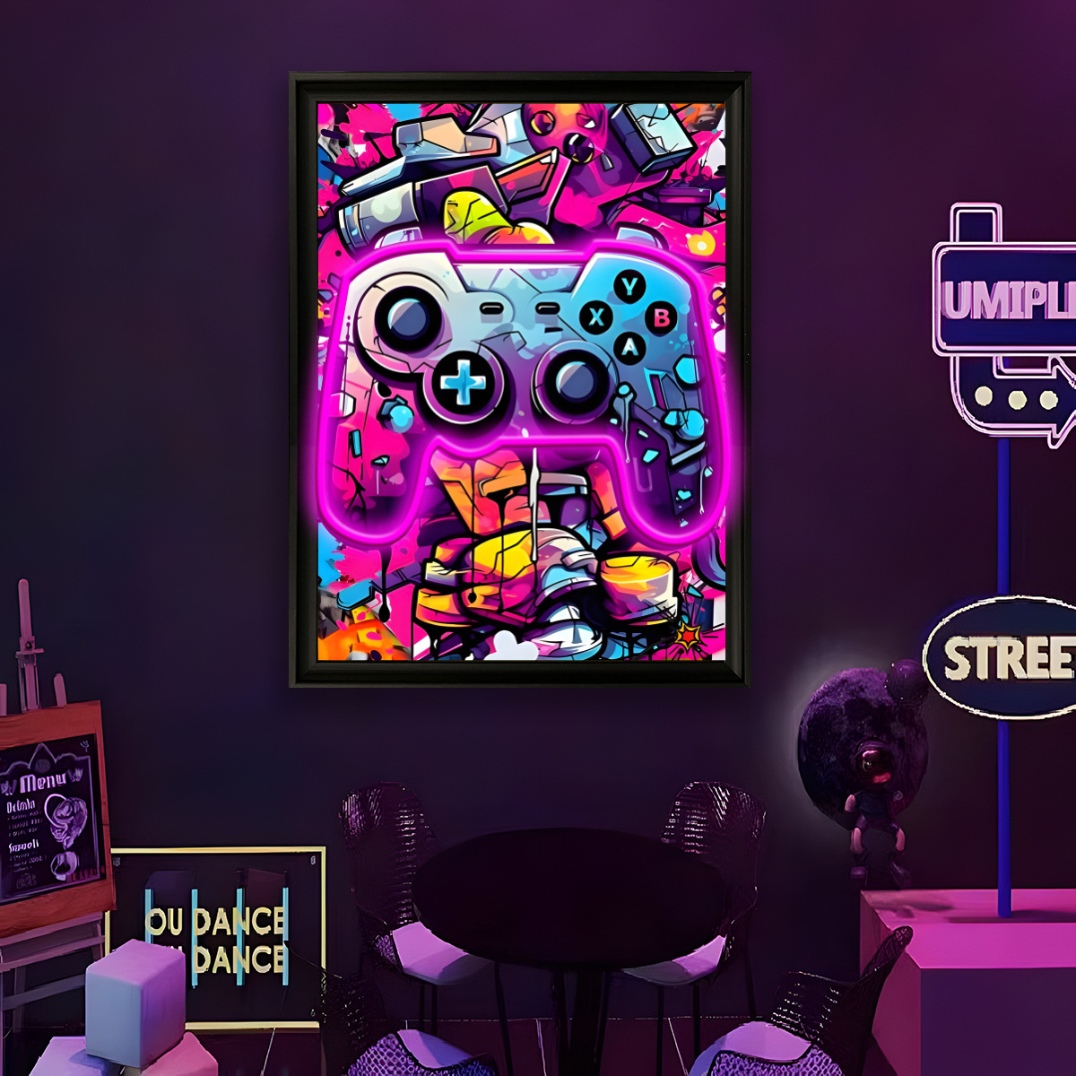 USB Powered LED Neon Light Fun - đánh giá và giá Wall Decor Lighting