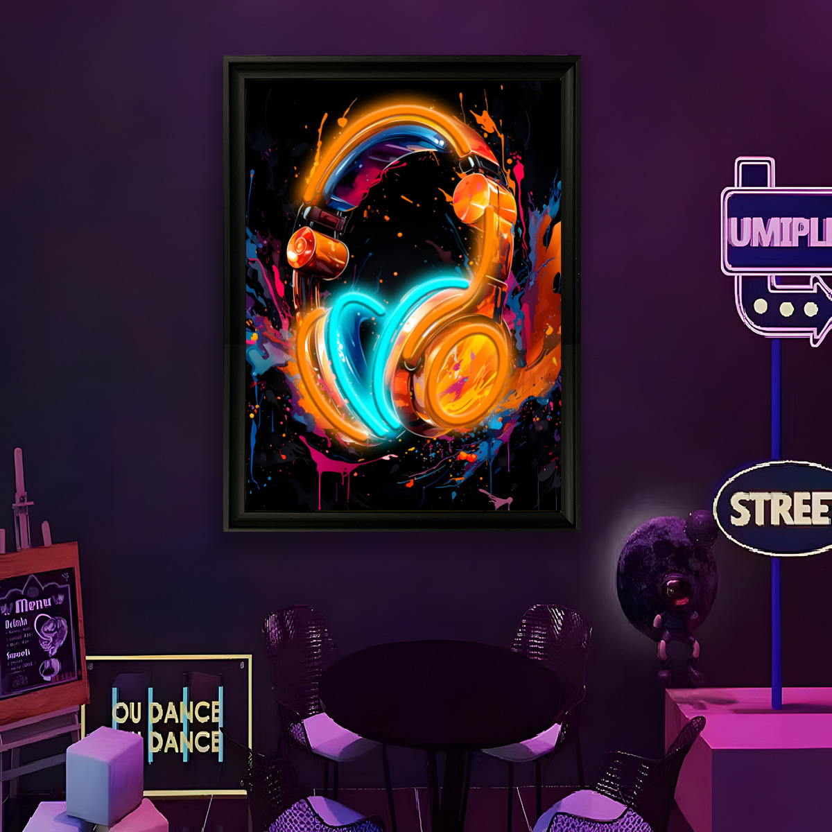 USB Powered LED Neon Light Fun - đánh giá và giá Wall Decor Lighting