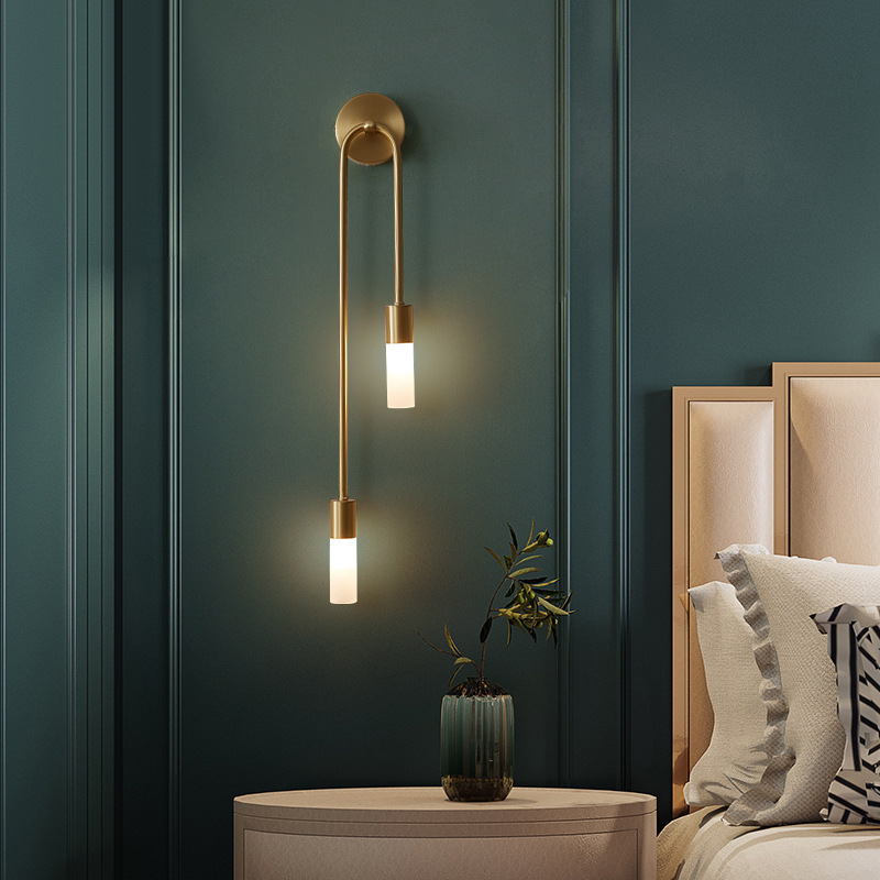 Retro Background Living Room A - đánh giá và giá Wall Decor Lighting