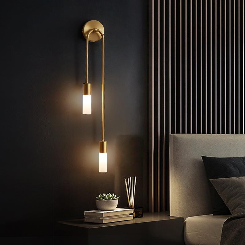 Retro Background Living Room A - đánh giá và giá Wall Decor Lighting