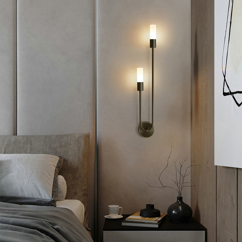 Retro Background Living Room A - đánh giá và giá Wall Decor Lighting