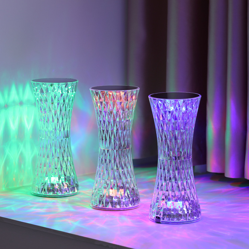 Crystal Bedside Table Lamps Xm - đánh giá và giá Led Lighting Decor