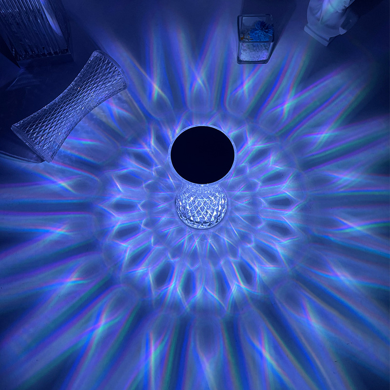 Crystal Bedside Table Lamps Xm - đánh giá và giá Led Lighting Decor