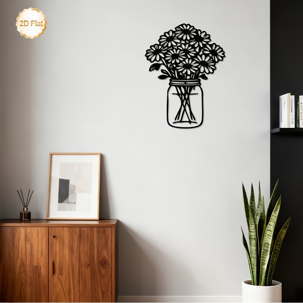 CIFBUY Metal Wall Art Daisy Bo - đánh giá và giá Lighting Metal Wall Decor
