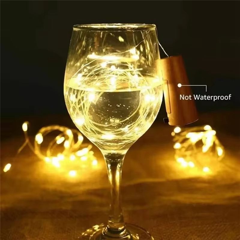 A76I-Set Of 10 Solar LED Fairy - đánh giá và giá Decor Lighting Cork