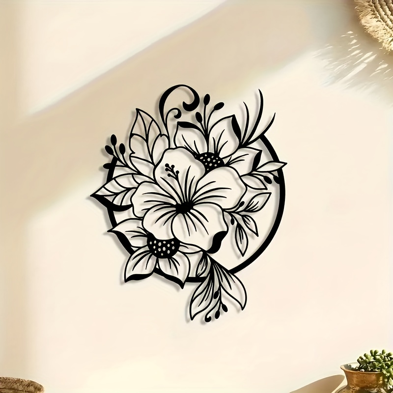 CIFBUY Metal Wall Art Lily Flo - đánh giá và giá Lighting Metal Wall Decor