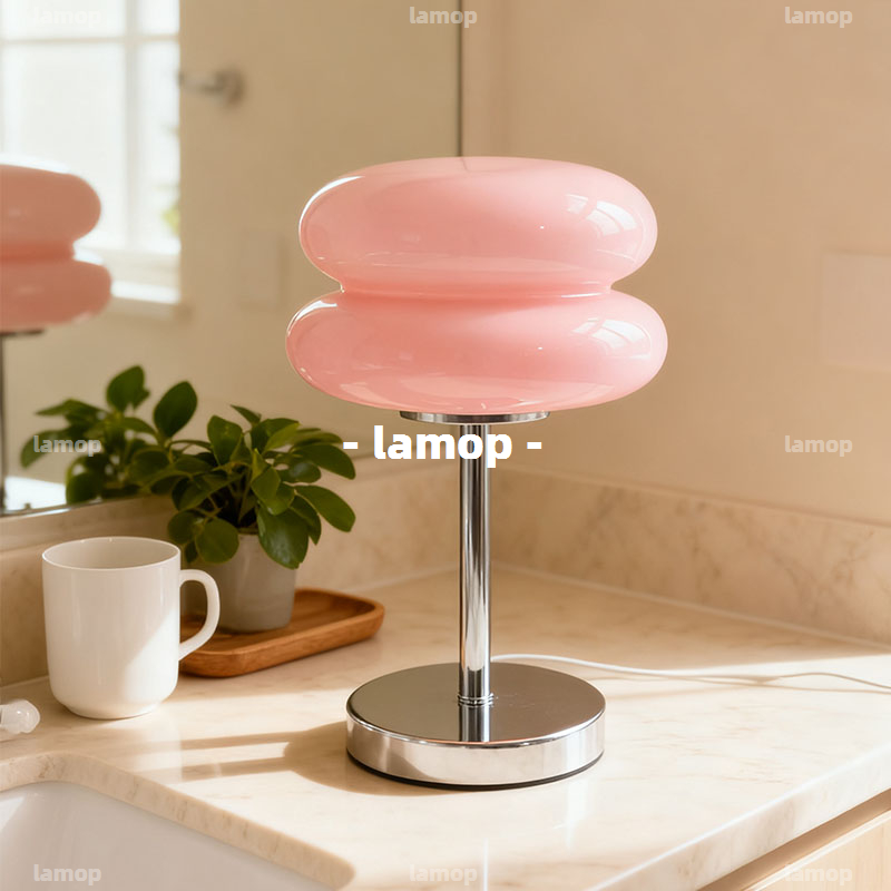 Cream Retro Bedside Table Lamp - đánh giá và giá Lighting Decor Bedroom