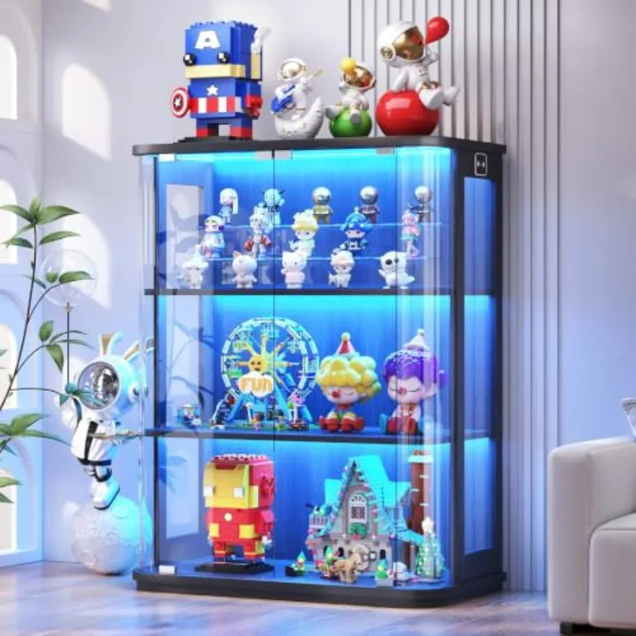 3-Tier Rounded Display Cabinet - đánh giá và giá Lighting & Home Decor Studio Photos
