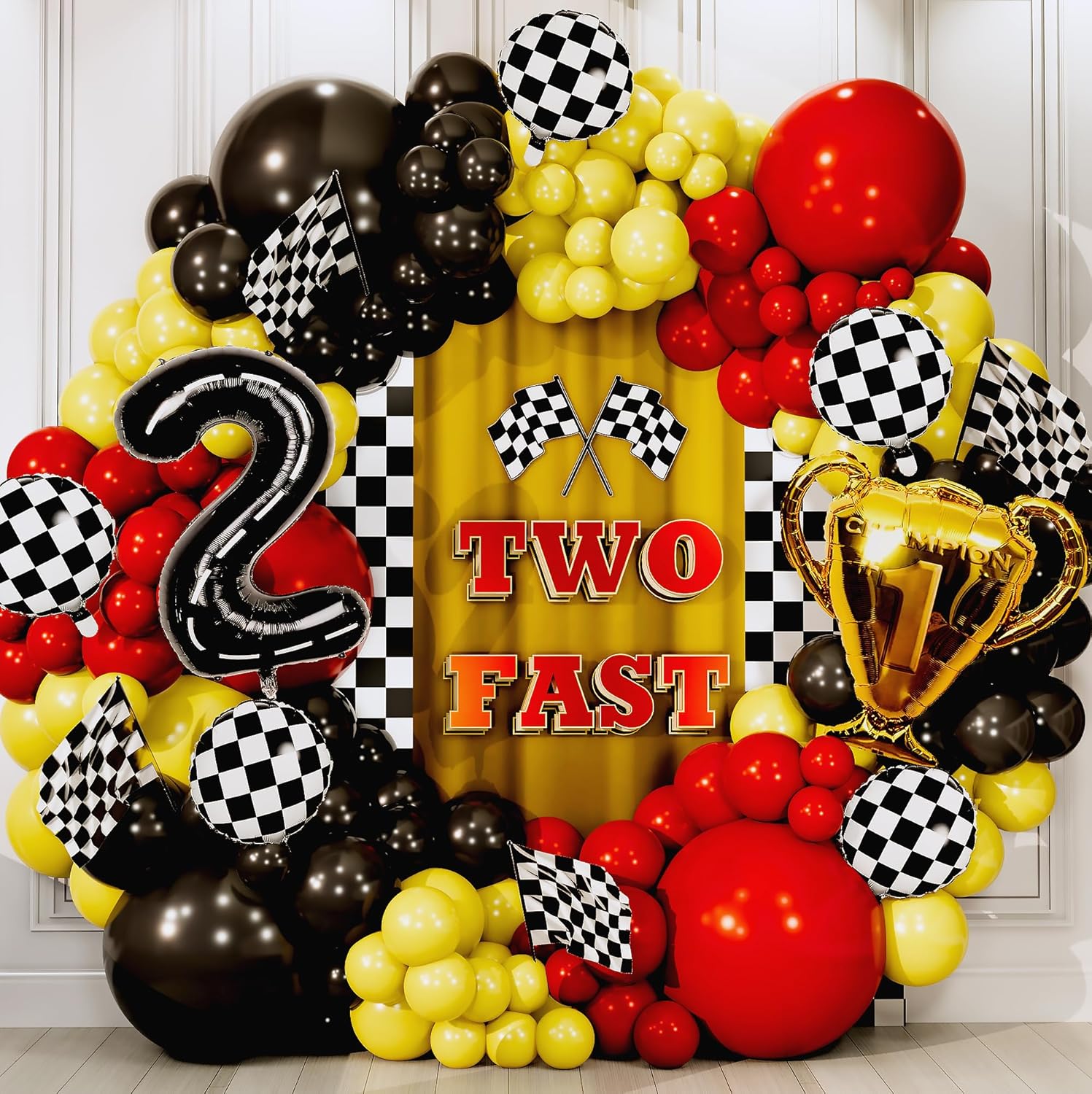 98-Piece Yellow and Black All- - đánh giá và giá Lighting Mcqueen Decor