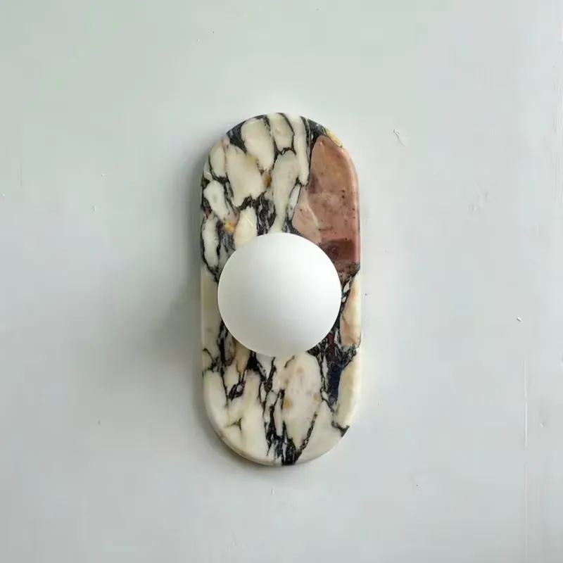 SJX Minimalist Natural Calacat - đánh giá và giá Wall Decor Lighting