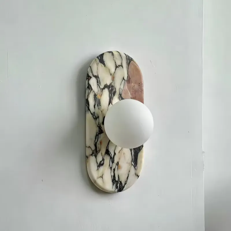 SJX Minimalist Natural Calacat - đánh giá và giá Wall Decor Lighting