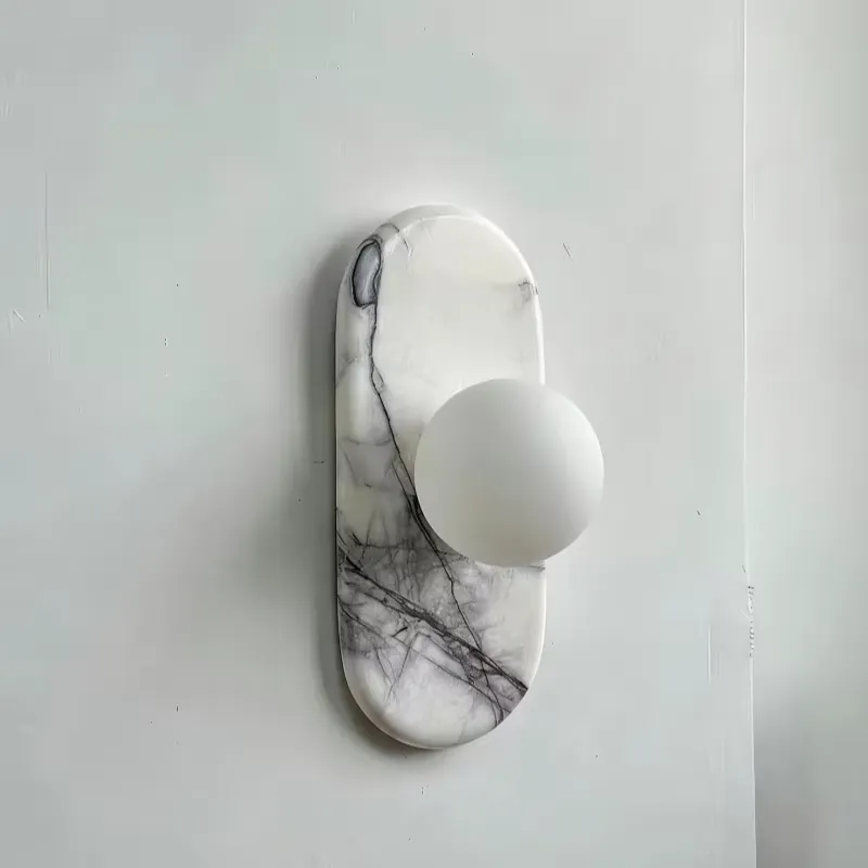 SJX Minimalist Natural Calacat - đánh giá và giá Wall Decor Lighting