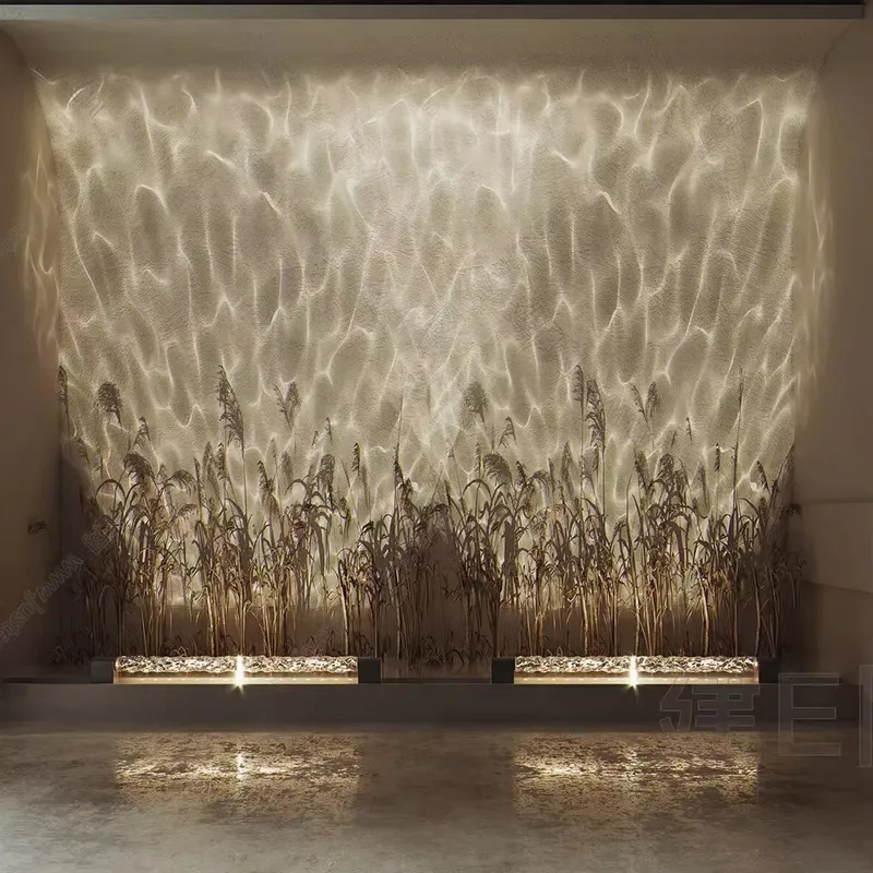 Smart 3D Wall Wash Flame Proje - đánh giá và giá Wall Decor Lighting