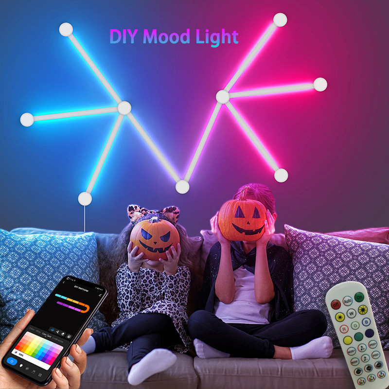 Smart RGB Wall Lamp, Bluetooth - đánh giá và giá Wall Decor Lighting