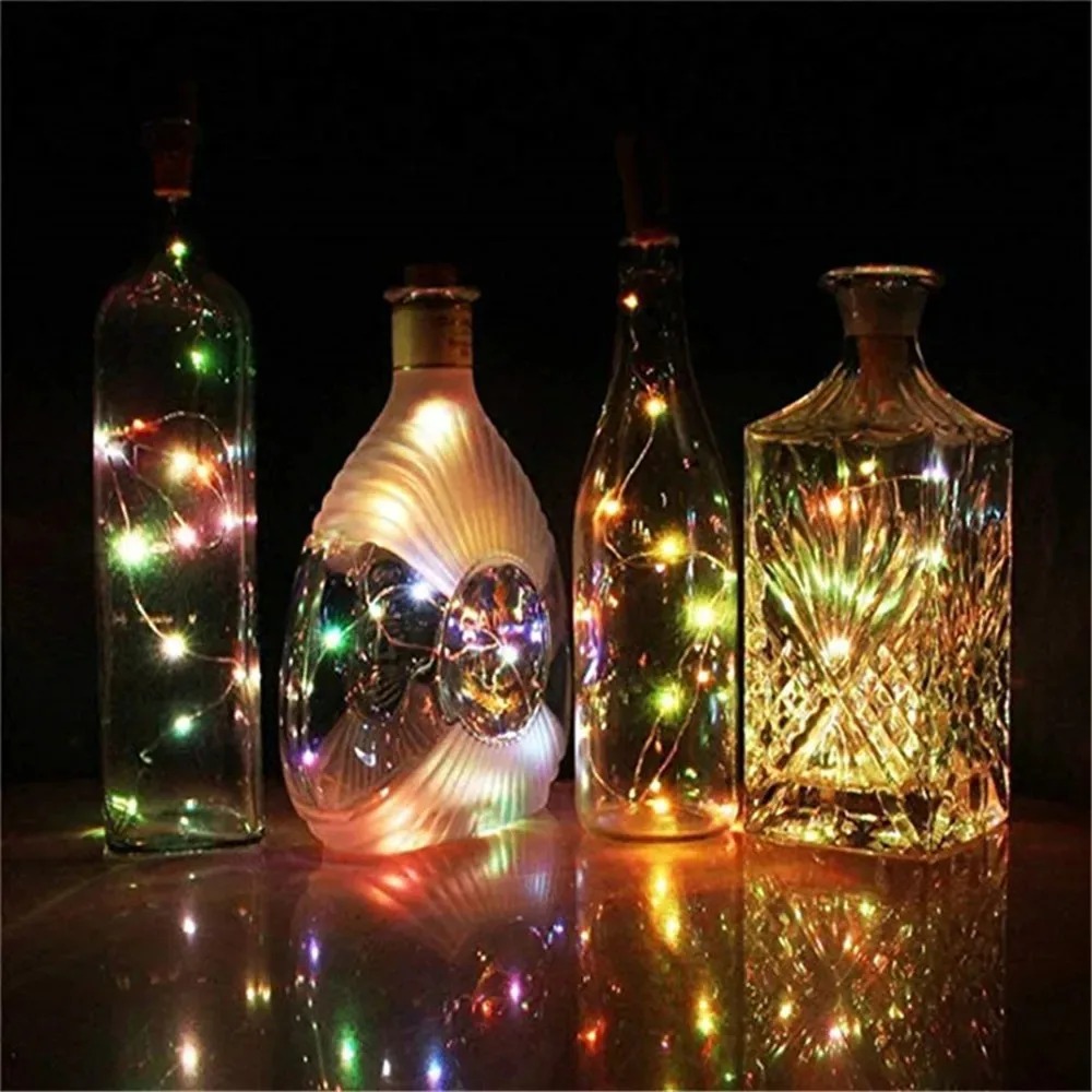 10PCS Wine Bottle LED Lights C - đánh giá và giá Decor Lighting Cork