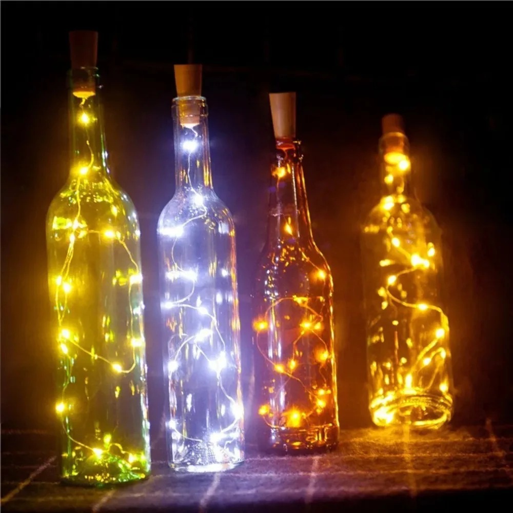 10PCS Wine Bottle LED Lights C - đánh giá và giá Decor Lighting Cork