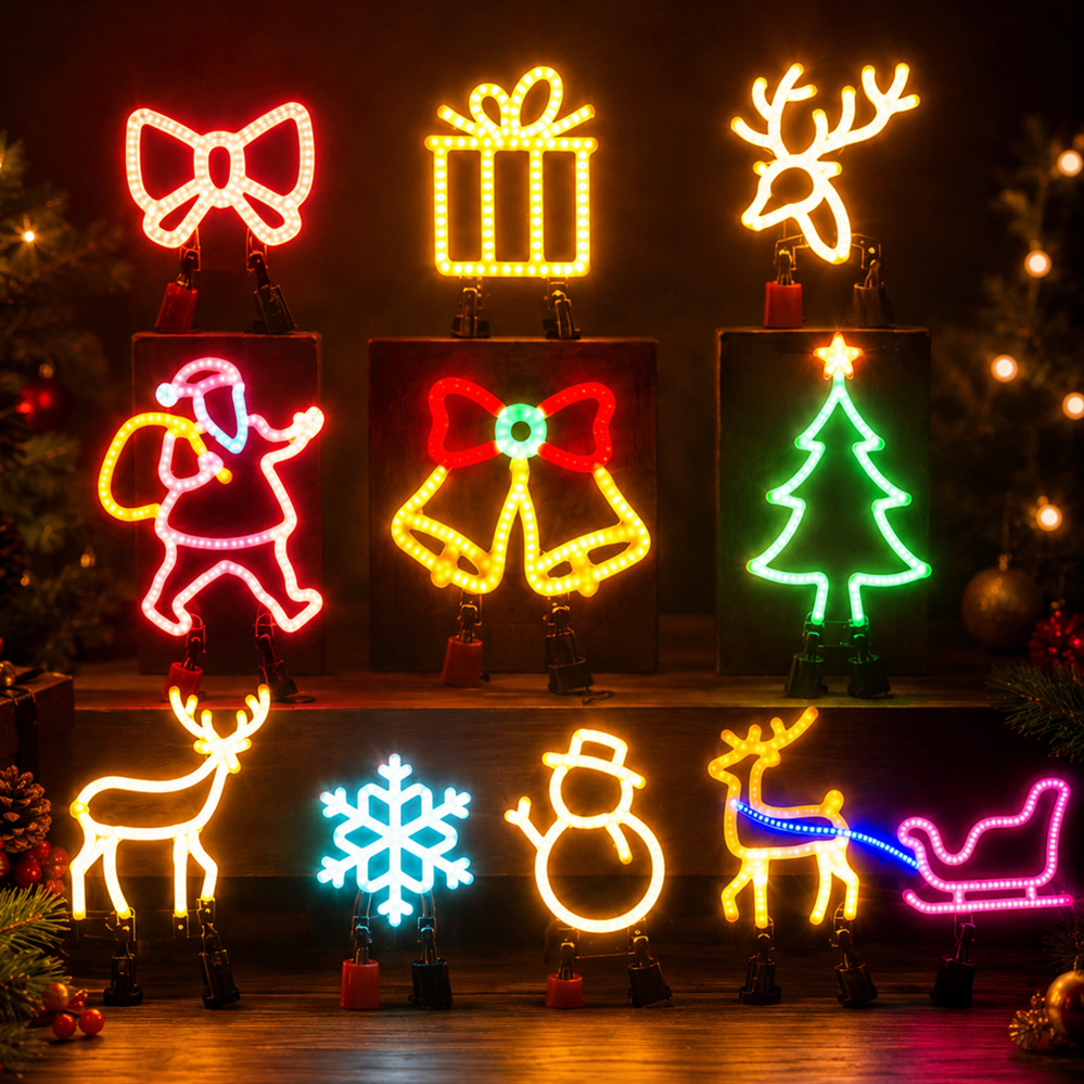 Christmas Decoration LED Neon  - đánh giá và giá Wall Decor Lighting