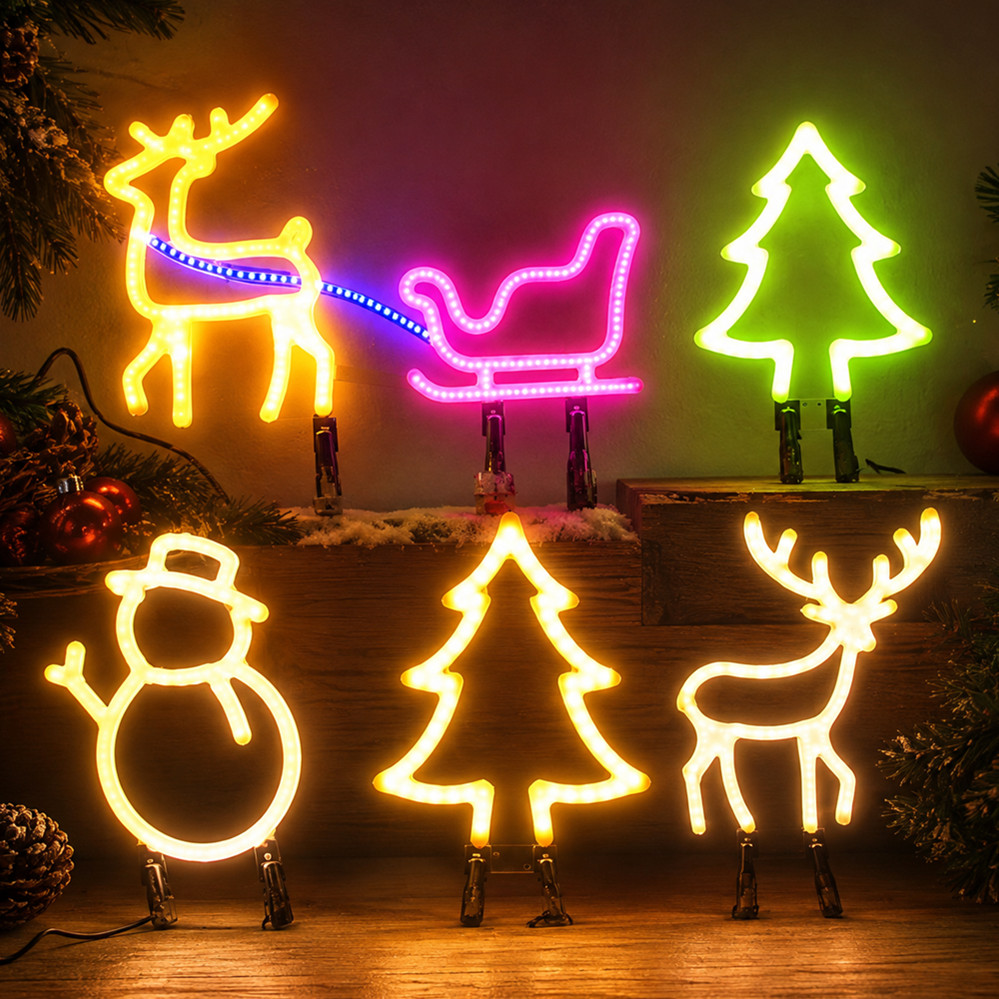 Christmas Decoration LED Neon  - đánh giá và giá Wall Decor Lighting