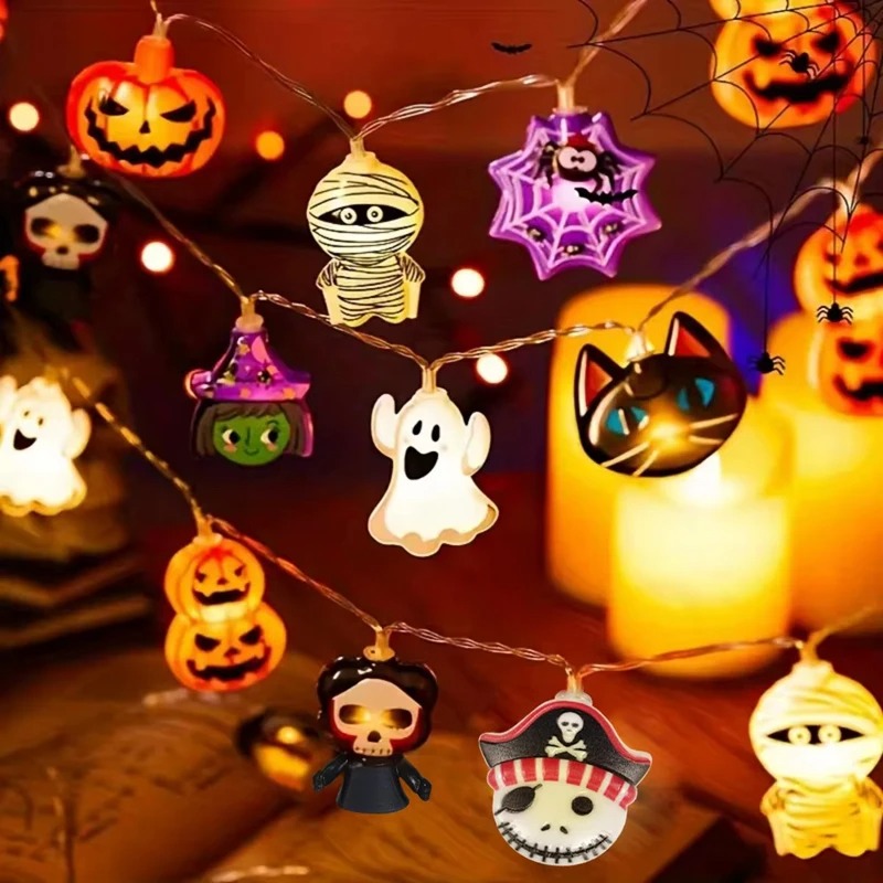 1pc Halloween LED String Light - đánh giá và giá Lighting Decorative