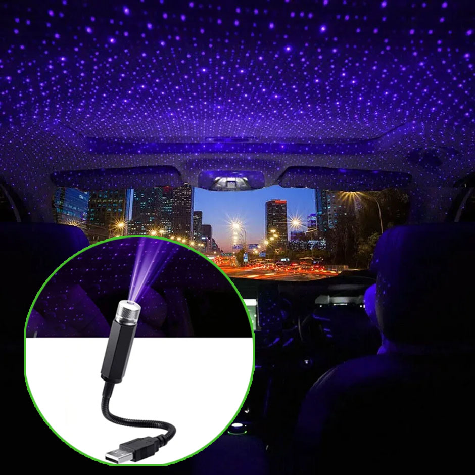 Mini Car LED Starry Sky Night  - đánh giá và giá Star Projector Night