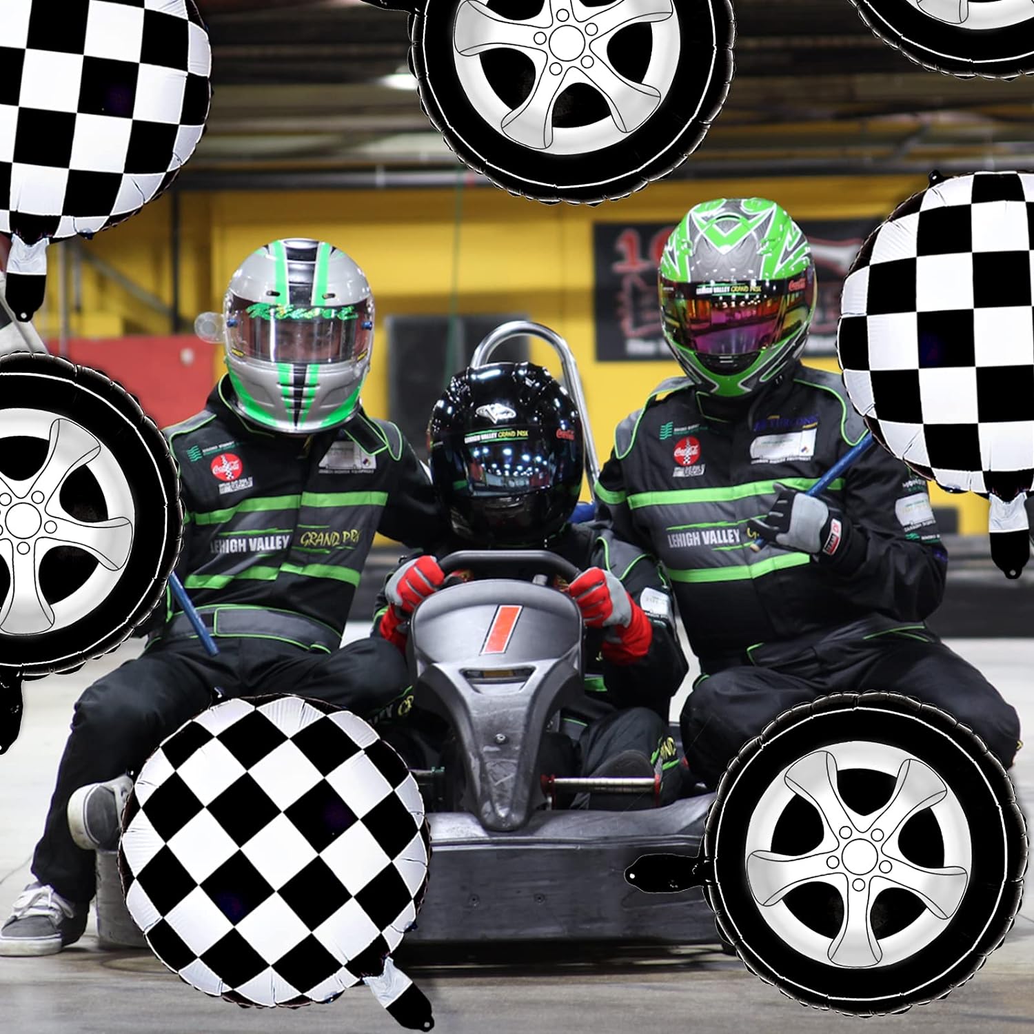 6 Pack of 18 inch Racing Theme - đánh giá và giá Lighting Mcqueen Decor
