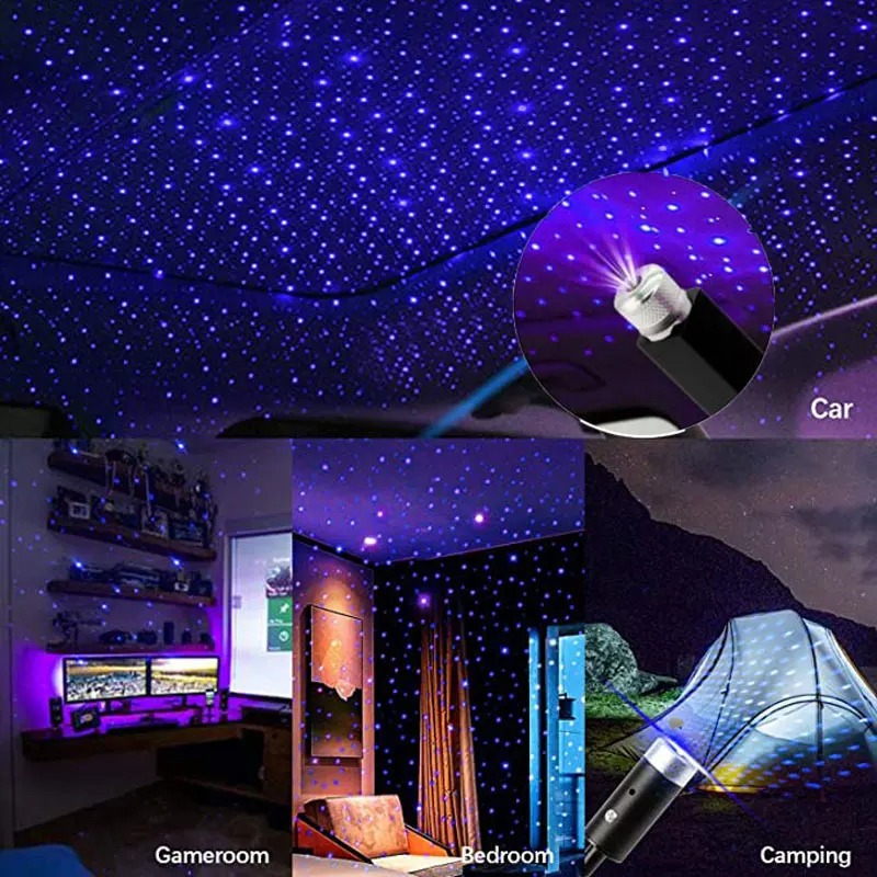 Car Romantic LED Starry Sky Ni - đánh giá và giá Star Projector Night
