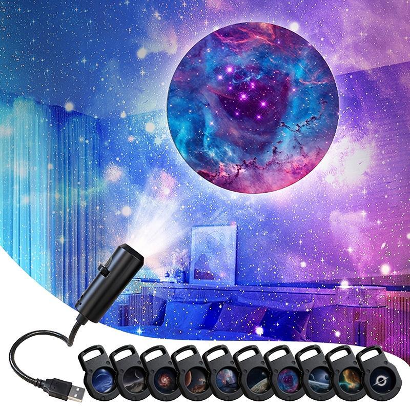 10‑in‑1 Galaxy Star Projector  - đánh giá và giá Star Projector Night