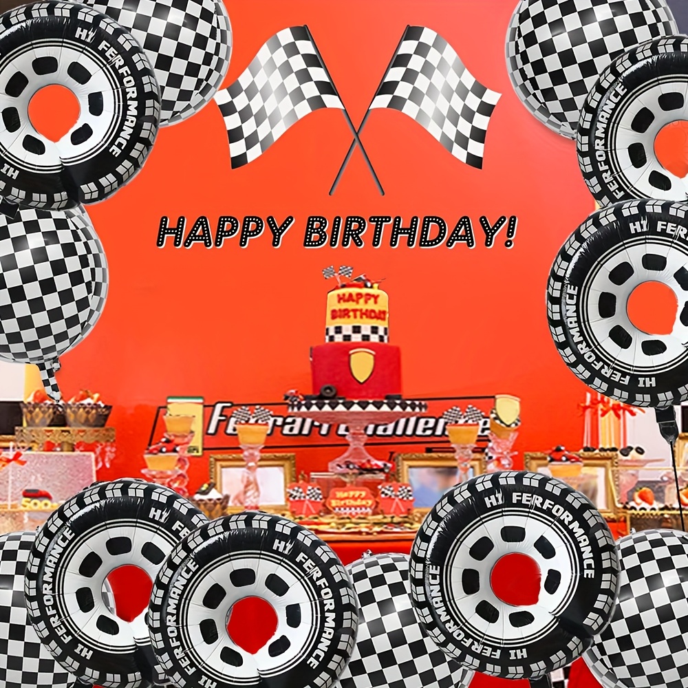 Racing Car Birthday Party Deco - đánh giá và giá Lighting Mcqueen Decor