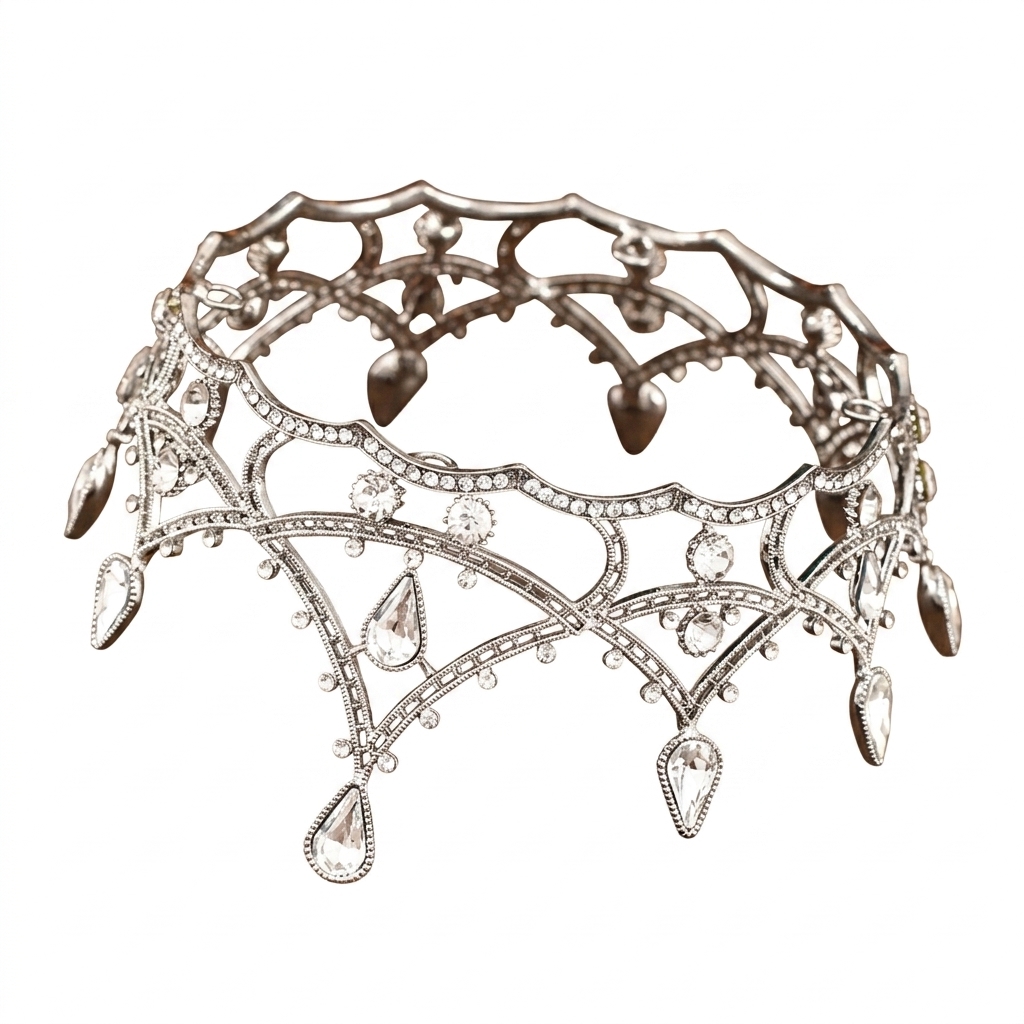 1pc Baroque Crystal Crown Eleg - đánh giá và giá Elegant Decor & Lighting Llc