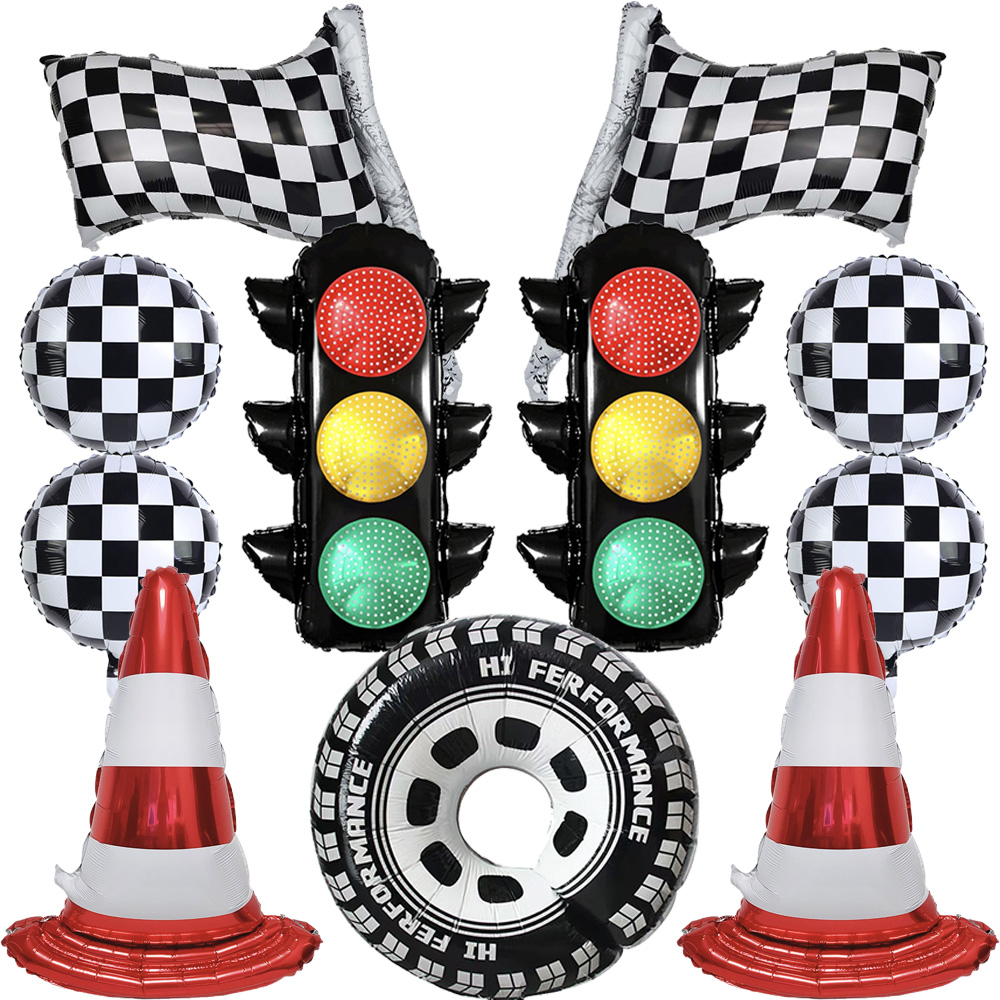 Race Car Birthday Party Decora - đánh giá và giá Lighting Mcqueen Decor
