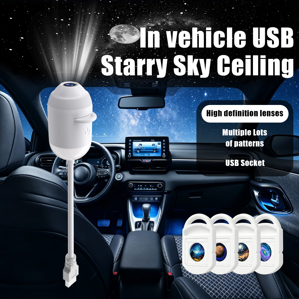 Car USB Star Projector Light 3 - đánh giá và giá Star Projector Night