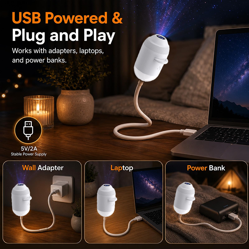 Dynamic Night Light Projector  - đánh giá và giá Star Projector Night