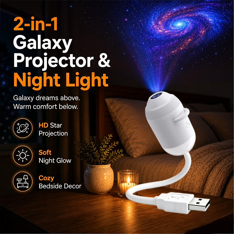 Dynamic Night Light Projector  - đánh giá và giá Star Projector Night